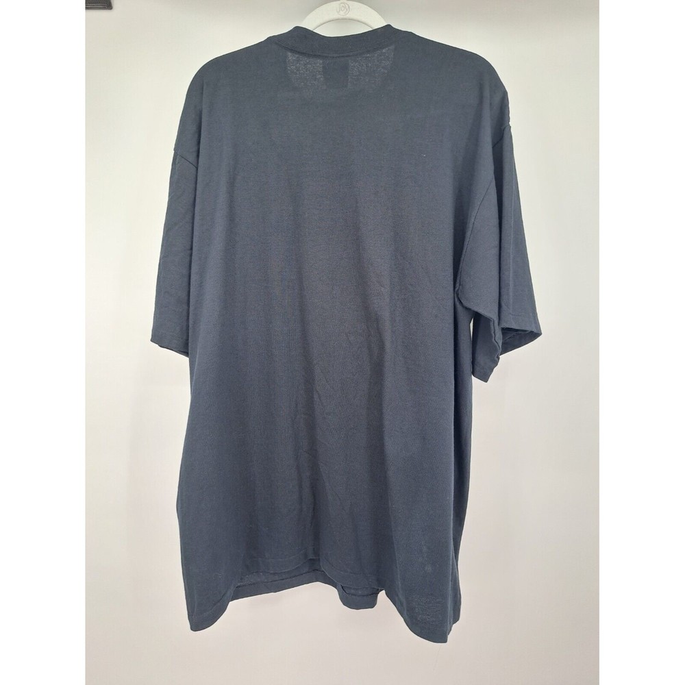 Vintage 1996 Ty Wilson USA Summer Games T-Shirt Sz XL Single Stitch Sleeve Black - Picture 2 of 8